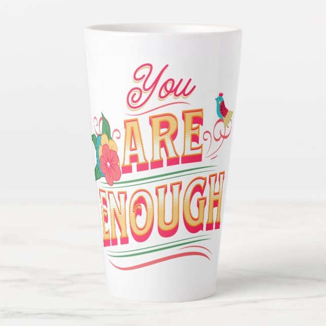 Du bist genug milchtasse (Vorderseite)
