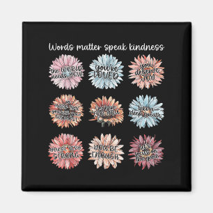 Du bist genug Worte sprechen Freundlichkeit Sitive Magnet