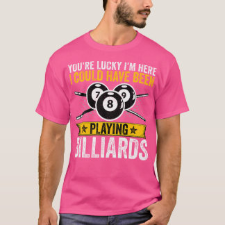 Du bist glücklich, dass ich hier bin, hätte ich Bi T-Shirt