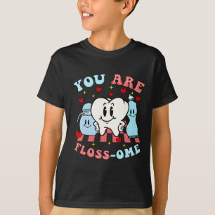 Du bist glühende Niedliche Zähne T-Shirt