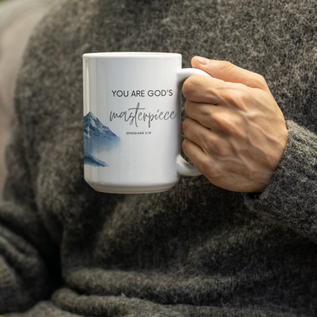 Du bist Gottes Meisterwerk Kaffeetasse (Von Creator hochgeladen)