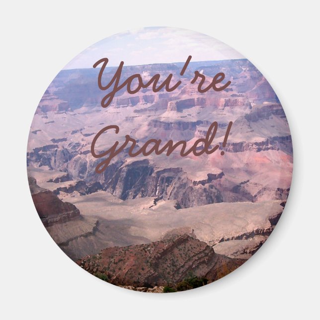 Du bist Grand (Canyon) Magnet (Vorne)