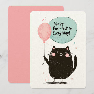 Du bist in jeder Hinsicht Purr-fect! Ein unglaubli Einladung