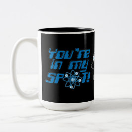 Du bist in meinem Geek-Spaß Zweifarbige Tasse