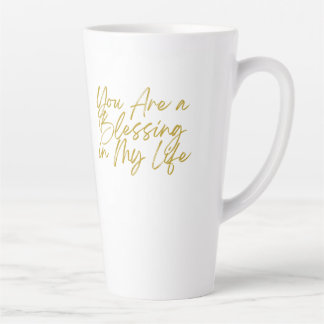 Du bist in meinem Leben ein großer Segen in letzte Milchtasse
