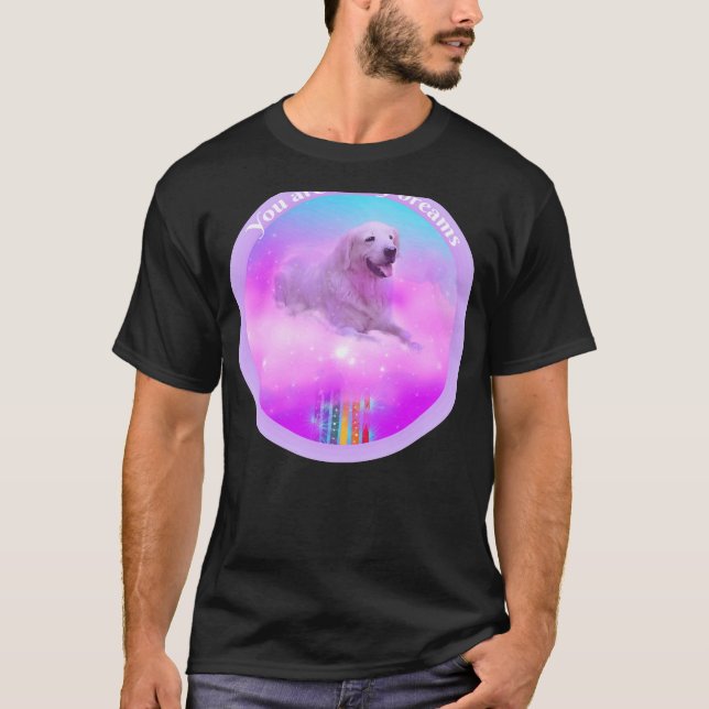 Du bist in meinem Traum LGbt Hund Labrador Rainbow T-Shirt (Vorderseite)