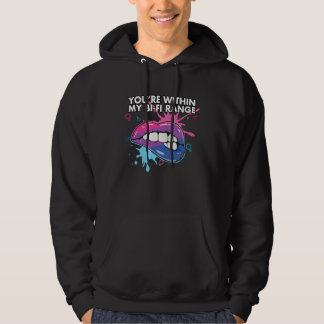 Du bist in meiner Bi-Fi-Reichweite Bisexuell Bisex Hoodie