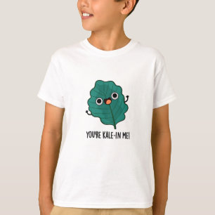 Du bist Kale-in Me Funny Veggie Kale Pun T-Shirt