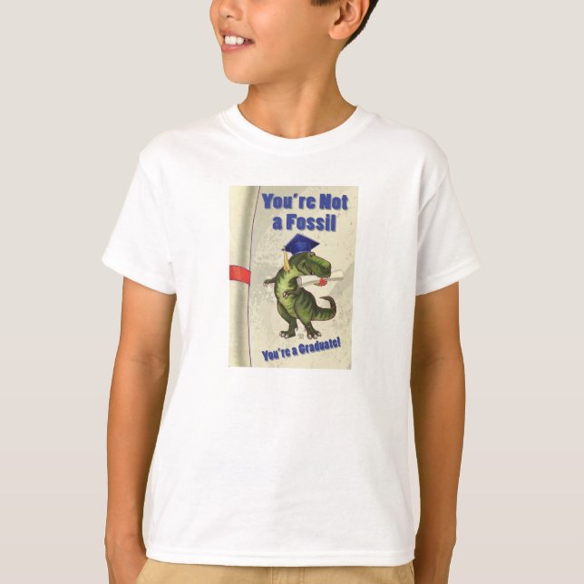 Du bist kein Fossil-Scroll T-Shirt (Vorderseite)