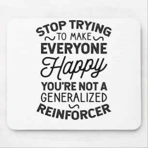 Du bist kein generalisierter Reinforscher Mousepad