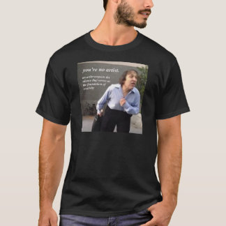 du bist kein Künstler Geschenk Freund Retro T-Shirt