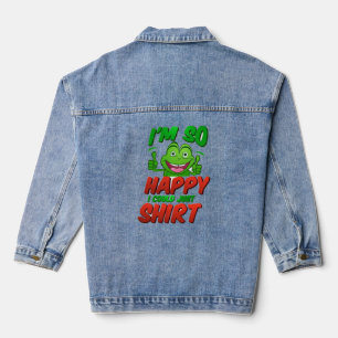 Du bist komisch, ich Behalt dir, Funny Raccoon und Jeansjacke