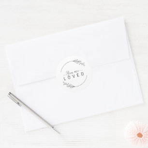 Du bist liebenswerte Sticker