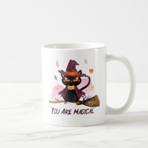 Du bist magische Hexenkatze Kaffeetasse