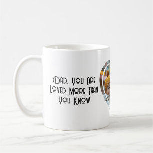 Du bist mehr geliebt, als du weißt kaffeetasse