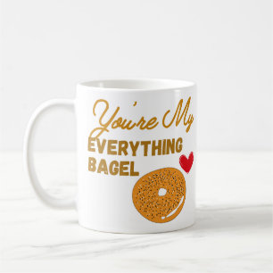 Du bist mein Alles Bagel Kaffeetasse