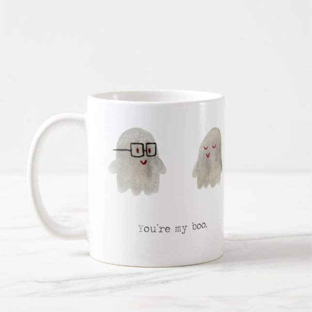 "Du bist mein Boo" Kaffeetasse (Links)