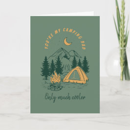 Du bist mein Camping Vater Funny Vatertag Einladung