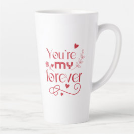 Du bist mein ewiges Valentinstag-Geschenk Milchtasse