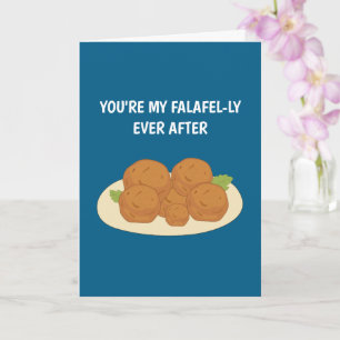 Du bist mein Falafel-ly-Ever nach Valentine Karte