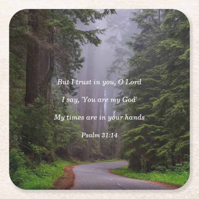 Du bist mein Gott-Untersetzer Rechteckiger Pappuntersetzer (Vorderseite)