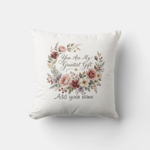 Du bist mein größtes Geschenk Kissen