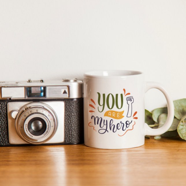 Du bist mein Held! Kaffeetasse (Von Creator hochgeladen)