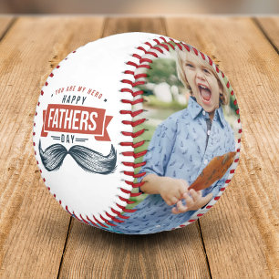Du bist mein Held und ich bin froh, dass mein Vate Baseball