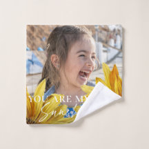 Du bist mein hellgelbes Sonnenblumen-Foto