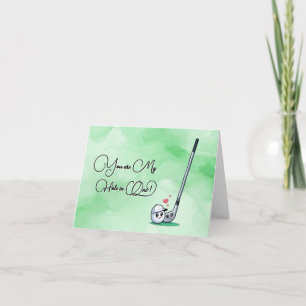 Du bist mein Hole in einer Niedlichen Golf-Liebe Karte