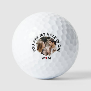 Du bist mein Hole in One – Benutzerdefiniertes Paa Golfball