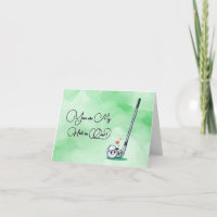 Du bist mein Hole-in-One Süße Golf Liebe