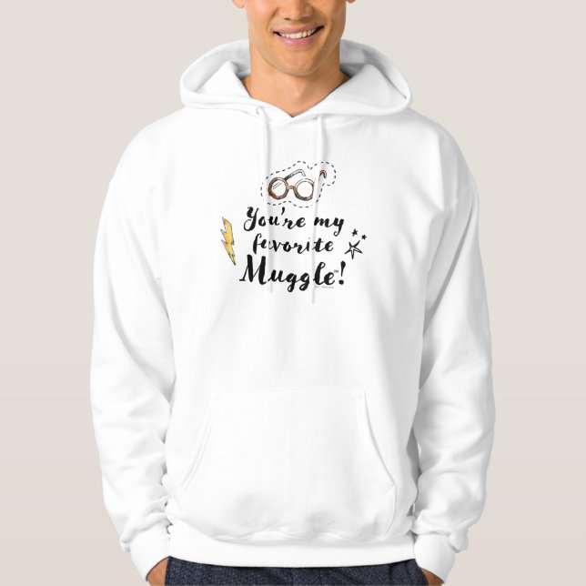 Du bist mein Lieblings-Muggle™ Hoodie (Vorderseite)