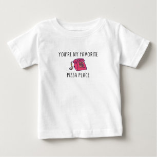 Du bist mein Lieblingspizzeria - Smosh TNTL Angebo Baby T-shirt