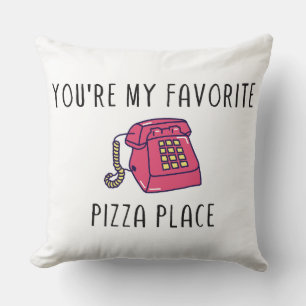 Du bist mein Lieblingspizzeria - Smosh TNTL Angebo Kissen
