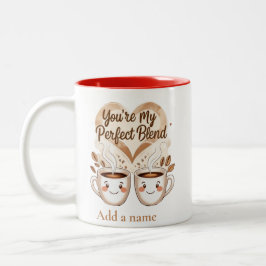 Du bist mein perfektes Spiel für Valentine Zweifarbige Tasse