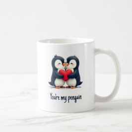 Du bist mein Pinguin Cup - Niedliche Pinguin Kissi Kaffeetasse