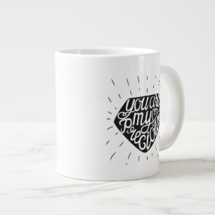 Du bist mein Schatz Jumbo-Tasse