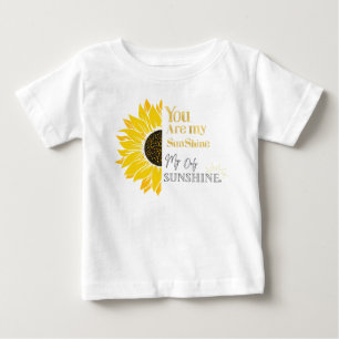 Du bist mein Sonnenblumen-T - Shirt