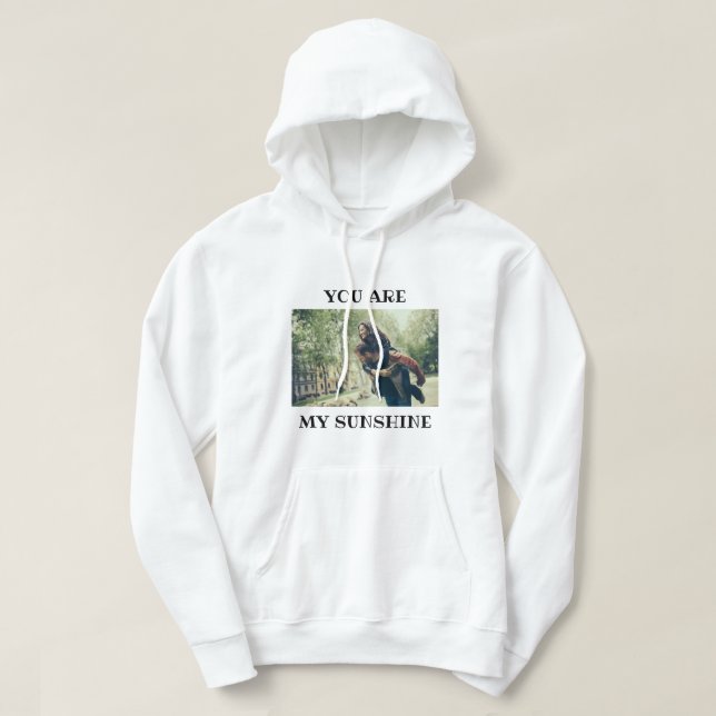 Du bist mein sonnengedecktes Sweatshirt (Design vorne)