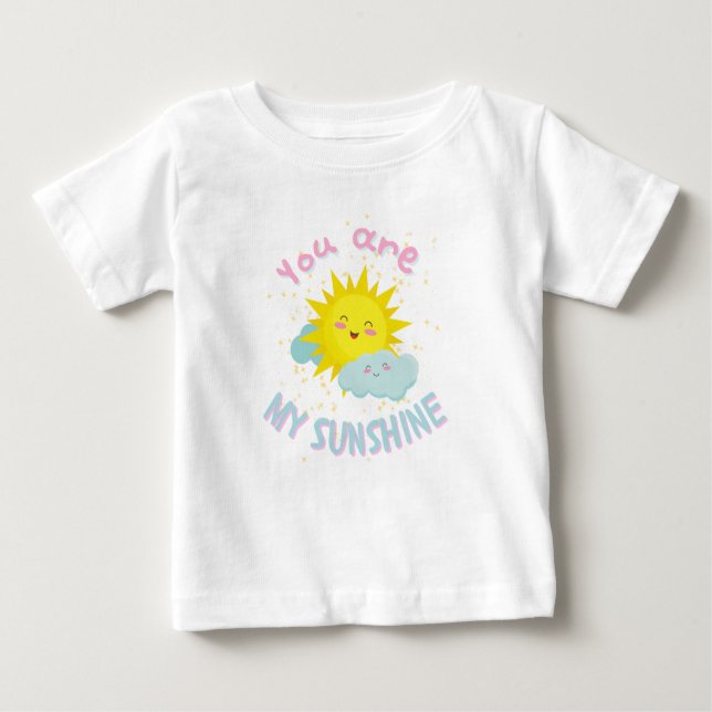 Du bist mein Sonnenschein Baby T-shirt (Vorderseite)