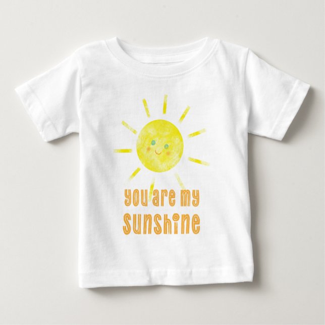 Du bist mein Sonnenschein Baby T-shirt (Vorderseite)