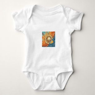 Du bist mein Sonnenschein-Design Baby Strampler