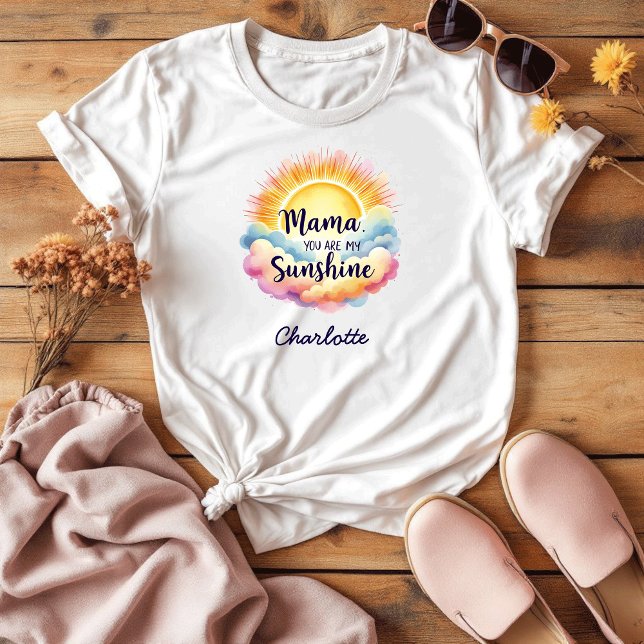 Du bist mein Sonnenschein | Heartfelt Gift für Mam T-Shirt (Von Creator hochgeladen)
