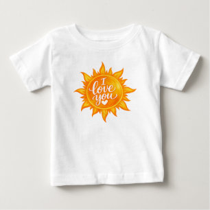 Du bist mein Sonnenschein – Ich liebe dich Sonne Baby T-shirt