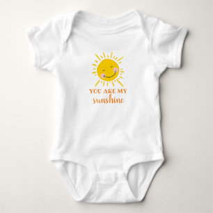 Du bist mein Sonnenschein Junge oder Mädchen Baby Strampler