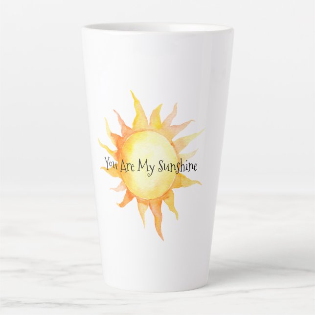 Du bist mein Sonnenschein Milchtasse (Vorderseite)
