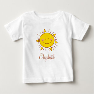 Du bist mein Sonnenschein Niedlicher Sonnentag Baby T-shirt