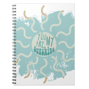 Du bist mein Sonnenschein Notizblock