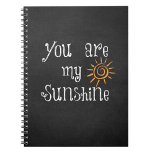 Du bist mein Sonnenschein Notizblock